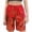 Red, variant on WRKEKC Boys Athletic Shorts Solid Color Loose Fit Laser 5 Inch Inseam Performance Mid Length Shorts 3-16 Years