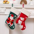 thumbnail image 4 of Inteprter Calcetín de Navidad Chimenea Atmósferas para colgar en la pared DIY Decoración de Navidad Dormitorio Colgante Niños Interior Kits de decoración para fiestas Anciano, 4 of 6
