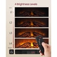 thumbnail image 4 of Mueble para TV con Chimenea VASAGLE para TVs de hasta 65" con Chimenea de 46 cm, 4 of 7