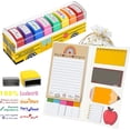 thumbnail image 3 of Teacher Appreciation Gifts for Women Men | Teacher Stamps, Sticky Notes Blackboard Self-Stick Note Pads | Back to School, End of Year Birthday Gifts for Teachers | Classroom Supplies Must Haves, 3 of 6