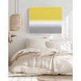 thumbnail image 3 of Yellow White Grey Ombre Wall Art for Living Room,Canvas Picture Wall Decor for Bathroom Bedroom,Modern Abstract Aesthetics Painting Artwork for Office Kitchen Hallway Dining Room Home Decor 12"x16", 3 of 8