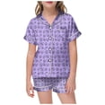 thumbnail image 1 of Luvoko Toddler Kid DIY Hand Painted Homewear Set Colouring Pajama Sets For And Girl Can Play With And, 1 of 5