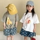 thumbnail image 5 of Camiseta de manga corta para niños de 1 a 10 años, camisetas de algodón con estampado de dibujos animados, ropa de verano para chico, camisetas holgadas bonitas para niñas, 5 of 6