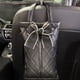 thumbnail image 5 of Bolsa de pañuelos para coche colgante de aspecto encantador bolsa de pañuelos impermeable para todo tipo de vehículos Bowknot negro, 5 of 5