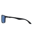 thumbnail image 3 of O'NEILL 9004 2.0 Men's Polarized Rectangle Large Fit Sunglasses (Matte Black, 40-14-140), 3 of 5