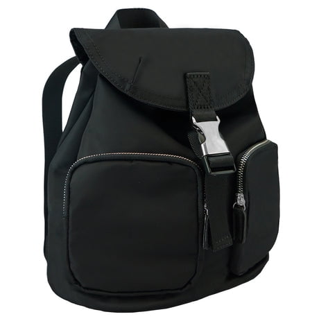 Bolsa Backpack para Dama SQbags Black Casual