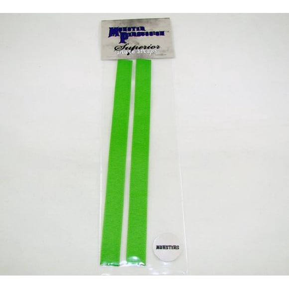 Monster Percussion Superior Snare Straps - Munsters (bright green) snare drum straps