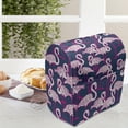 thumbnail image 3 of Animals Stand Mixer Cover, Cartoon Exotic Birds Pink Flamingos Images in Hand Drawn Style Natural Art, Kitchen Appliance Organizer Bag Cover with Pockets, 5 Quarts, Pink and Dark Blue, by Ambesonne, 3 of 4