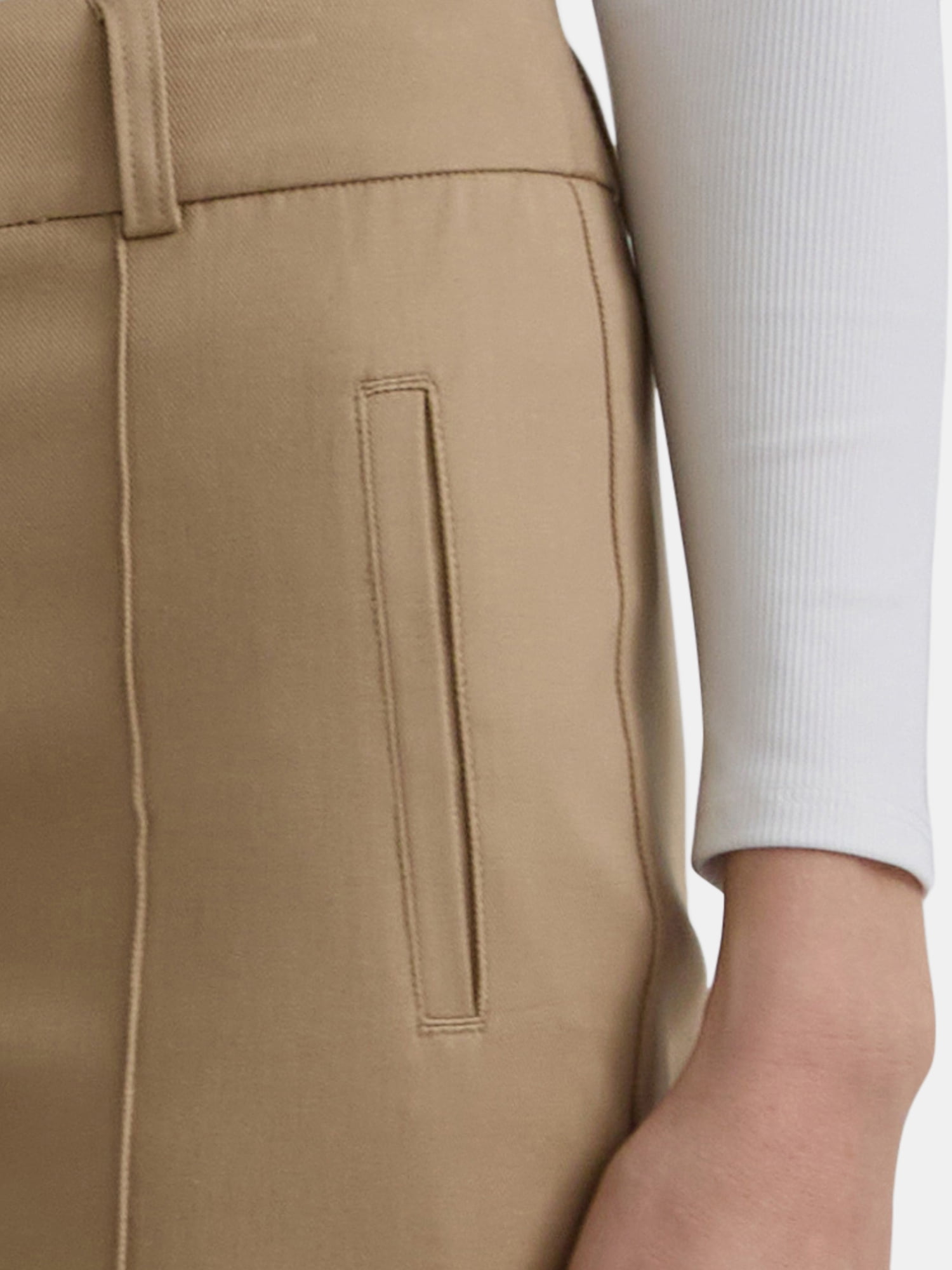 Time and Tru Women's Woven Capri Pants, Sizes 0-22