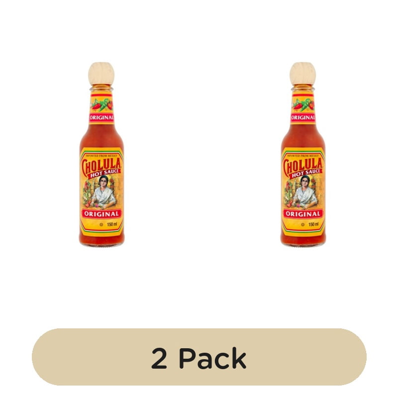 Cholula Hot Sauce Original 150ml, British Import (Pack of 2)
