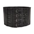 thumbnail image 3 of Stretch Corset Ropa Metal Ajustable Hebilla Bustiers PU Cuero Mujer Elástico Cintura Cinturón para fiesta festiva Traje Vestido de novia Yuyangstore cinturón de vestir, 3 of 8