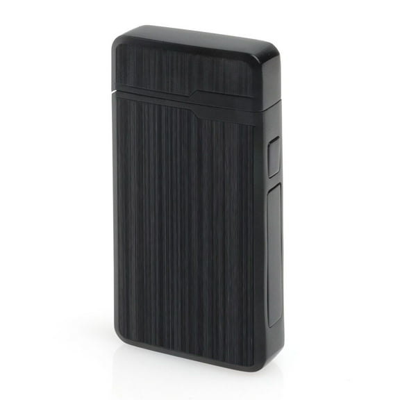 2-Pack Plaz Lighters Black Silver