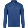 thumbnail image 2 of Men's Levelwear Royal Buffalo Sabres Theory Insignia Core Quarter-Zip Pullover Top, 2 of 3