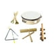 thumbnail image 3 of Juguete de percusión musical de madera, juguetes musicales preescolares que desarrolla habilidades motoras, instrumento de percusión Montessori para 5 piezas, 3 of 7