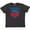 Retro Heather Black, variant on Memorial Day Distressed American Flag with Fireworks Youth T-Shirt