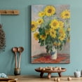 thumbnail image 6 of Bouquet of Sunflowers Premium Gallery Wrapped Canvas - Ready to Hang - 24 x 36, 6 of 9