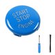 thumbnail image 1 of sweethay Cubierta de reemplazo de botón de interruptor de parada de arranque de motor de coche ABS de alta para E60 E70 E71 E90 E92 gran Vehículos, repuestos y accesorios Mis azul Tipo 1 sweethay CZ8742-02B, 1 of 6