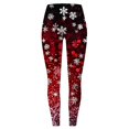 thumbnail image 4 of Endives Christmas Leggings For Women High Waisted Christmas Printed Soft Gym Yoga Pants Athletic Workout Legging Pants, 4 of 4
