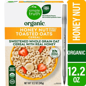 Simple Truth Organic® Honey Nut Toasted Oats Cereal