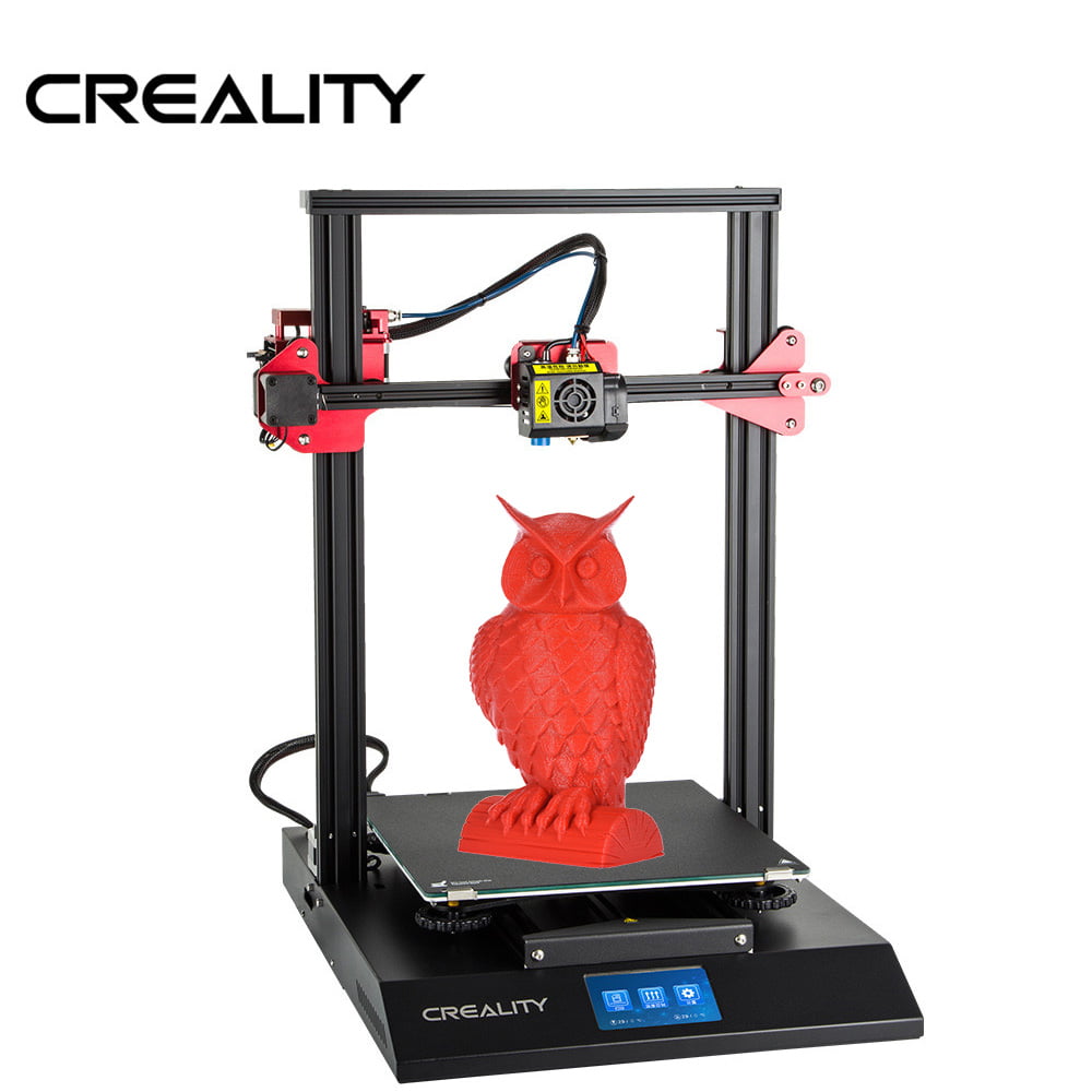 Free MicroSD Card Preloaded With Printable 3D Models Monoprice Inc Monoprice Maker Pro Mk.1 3D Printer With Extra Large Heated Auto Level Bed And Touch screen Display 300 x 300 x 400 mm 133013 Build Plate 