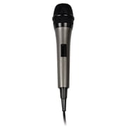 Singing Machine Unidirectional Dynamic Wired Microphone, SMM214, Black
