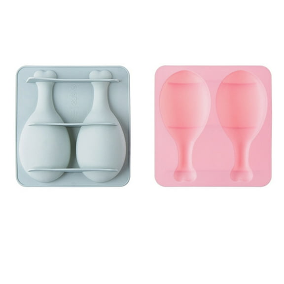 BRIGHTFUFU Chicken Leg Shape Mold 2Pcs Non Stick Silicone For Baking Enthusiasts And Chocolate Making