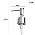 thumbnail image 2 of Soap Dispenser Pump Replacement for Kitchen Bathroom Worktop Bottles Silver, 2 of 9