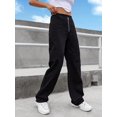 thumbnail image 3 of aPAY Womens Jeans Mid Waisted Straight Long Denim Straight Pants Leg Loose Stretchy Lightweight Tummy Control Regular Size, 3 of 5