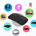 thumbnail image 4 of Mini teclado recargable del teclado inalámbrico de 2,4 GHZ y 83 teclas para la versión rusa de Android, 4 of 13