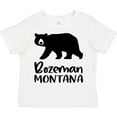 thumbnail image 3 of Inktastic Bozeman, Montana Black Bear Silhouette Boys or Girls Toddler T-Shirt, 3 of 5