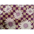 thumbnail image 4 of oneOone Cotton Cambric Purple Fabric Sunflower Floral Sewing Fabric By The Yard Printed Diy Clothing Sewing Supplies 42 Inch Wide, 4 of 4