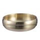 thumbnail image 1 of EeaseMX 1 tazón de acero inoxidable para fideos fríos, tazón para sopa de cocina, recipiente para alimentos (dorado), 1 of 8