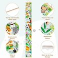 thumbnail image 7 of Eactix Jungle Animal Growth Chart - 60" Canvas Wall Ruler for Kids Room Decor (Inch & Centimeter Markings) , Children's Room Height Measuring Tape One, Kids Growth Height Measuring, 7 of 7