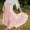 Pink, variant on MRULIC skirts for women Women's Summer Elastic High Waist Boho Maxi Skirt Casual Drawstring A Line Long Skirt White + XL