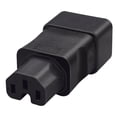 thumbnail image 1 of Yinanstore IEC320 C20 to C15 Adaptateur de Conversion de Fiche de Conversion d'Énergie Faible Résistance Haute Performance Bonne Conductivité Reples, 1 of 7