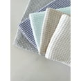 thumbnail image 4 of 2 Tone Turkish Cotton Waffle Bath Towel Sky Blue, 4 of 12