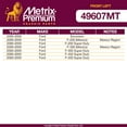 thumbnail image 2 of Metrix Premium Chassis Parts - Front Left Sway Bar Stabilizer End Link Fits 00-05 Ford Excursion, 00-05 F-250 (Mexico), 00-05 F-250 Super Duty, 00-05 F-350 (Mexico), Replacement K80274, 2 of 6