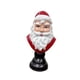 thumbnail image 4 of Estatua de cabeza de Papá Noel, decoración navideña, artículo de colección, estantería 27 cm, 4 of 7