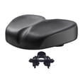 thumbnail image 1 of Asiento de bicicleta Sillín de bicicleta Almohadilla de bicicleta Transpirable Antideslizante Sin nariz Cómodo negro, 1 of 8