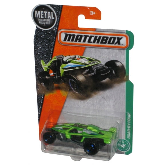 Matchbox Roar-By-Four (2016) Green Die-Cast Toy Car 111/125