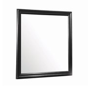 Louis Philippe Mirror Black