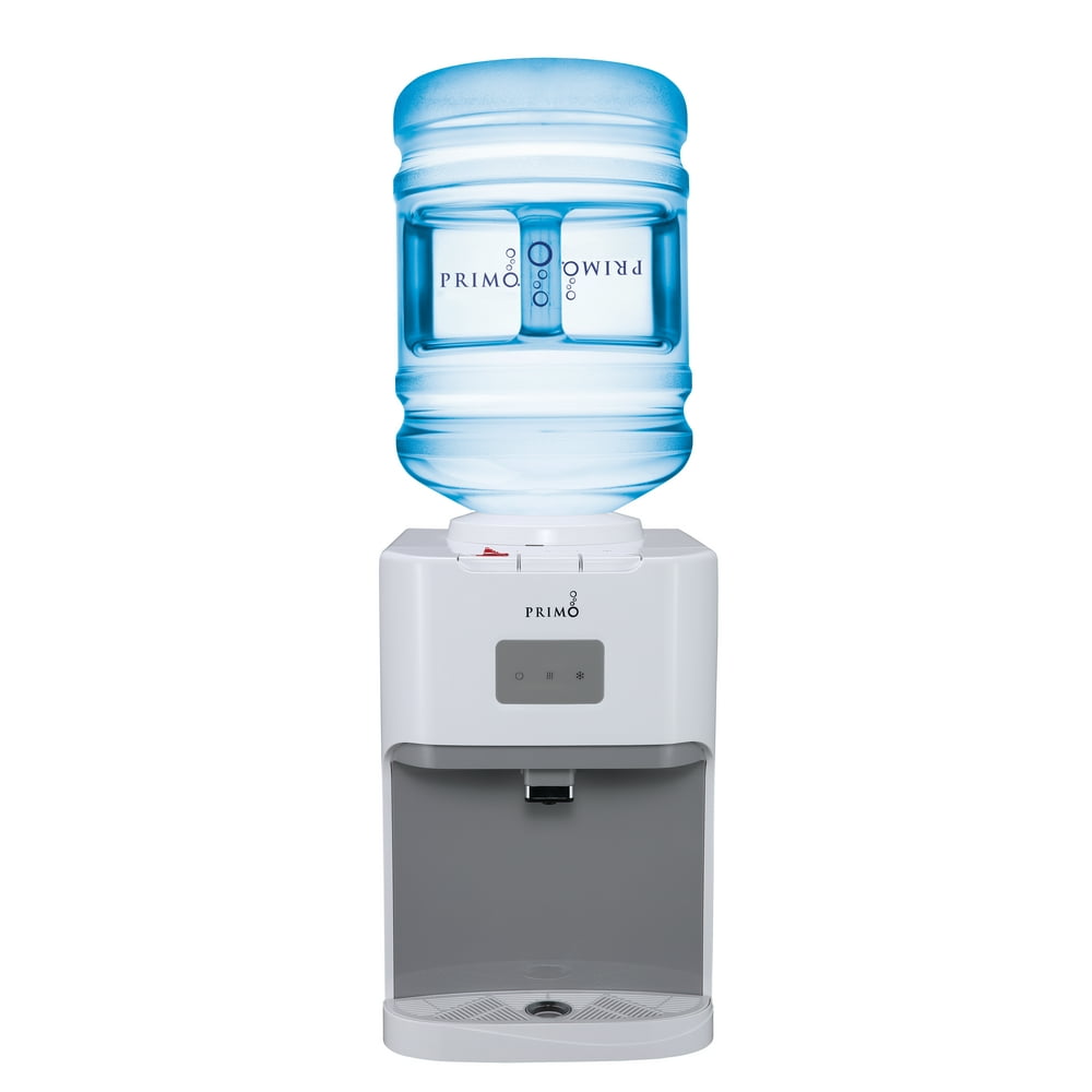 Primo Deluxe Countertop Water Dispenser Top Loading, Hot/Cold/Room Temp