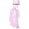 Vidal Sassoon: White/Pink Model #Vs60363 Ponytailers, 2 ct