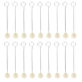 thumbnail image 1 of 60pcs Wool Daubers with Metal Handle for Leather Dyes, 1 of 9