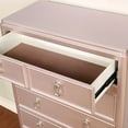 thumbnail image 3 of Furniture of America Starnom Transitional 5-Drawer Chest, Rose Gold, 3 of 4