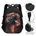 thumbnail image 3 of Balery Cool Tiger Mochila con carga USB para hombre y mujer - Mochila impermeable y antirrobo para portátil con puerto USB para viajes, trabajo, estudios y universidad, 3 of 7