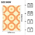 thumbnail image 2 of FORMRS 1-Subject Spiral Notebook 8" x 5" College Ruled 60 Refillable Sheet A5 Hard Cover, 2 Pack, Orange Circle, 2 of 7