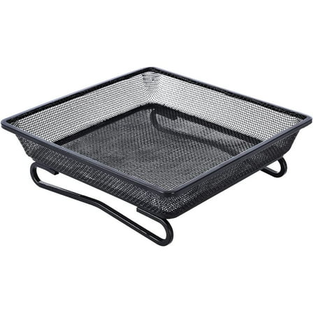 PEACNNG Platform Ground Bird Feeder Tray, Metal Mesh Seed Tray for Feeding Birds, Garden Decoration for Wild Birds and Squirrels