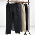 thumbnail image 4 of Lightweight Relaxed Fit Cargo Pants Men Big Sizes, Durable Fashion Utility Trousers, 4 of 7