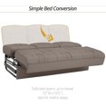thumbnail image 5 of Qualitex De Leon Console RV Sofa Bed - 72" Wide - Light Antelope Ultimate Leather, 5 of 8